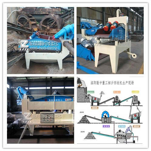 隆中細沙回收機有哪些種類